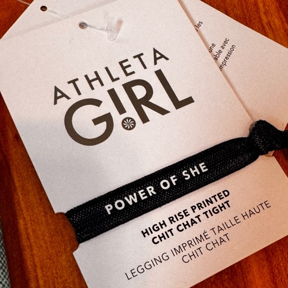Athleta girls chit chat legging NWT - Picture 2 of 6